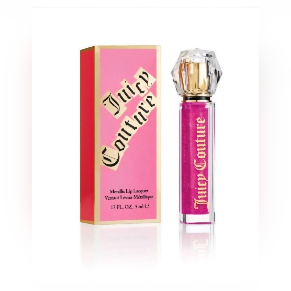 🇺🇲 Juicy Couture Metallic Lip Lacquer Femme Metale NIB